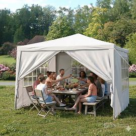 ULTIMO Gazebo 3x3 metallo e Pe  impermeabile