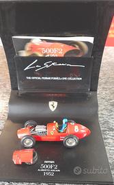 Modellino Ferrari 500 F2 del 1952 Alberto Ascari