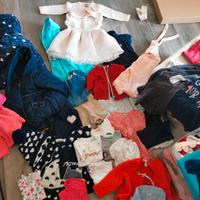 Abbigliamento bimba 12–36 mesi - più di 100 capi