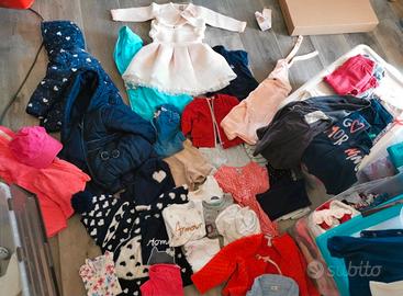Abbigliamento bimba 12–36 mesi - più di 100 capi
