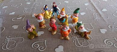 Biancaneve e i sette nani altezza 11cm