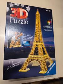 PUZZLE 3D Tour Eiffel Ravensburger con luci a Led