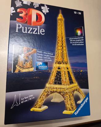 PUZZLE 3D Tour Eiffel Ravensburger con luci a Led