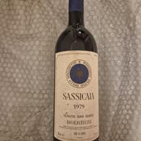 Sassicaia 1979 Tenuta San Guido, Bolgheri 