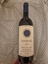 Sassicaia 1979 Tenuta San Guido, Bolgheri 
