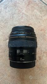 Obbiettivo canon 85 mm 1.8