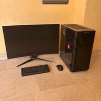 Pc/monitor/mouse/tastiera