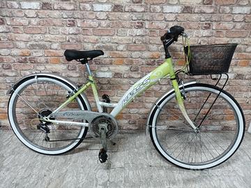 Bicicletta donna Klass 26"  cambio 18 velocità 