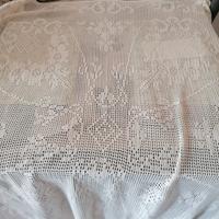 tovaglia fatta a mano uncinetto filet