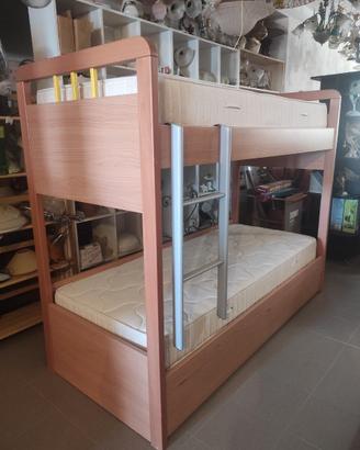 Letto a castello legno