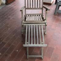 Sedia sdraio interno esterno