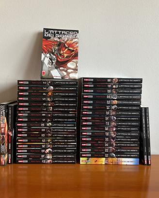 L’Attacco dei Giganti 1-34+Short Storie PRENOTATO