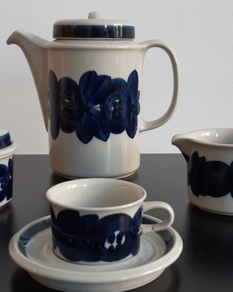 Arabia. Finland.Coll.Anemone. Set caffè 10 tazze