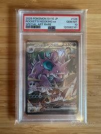 Carte Pokemon Rocket’s  Nidoking PSA 10 Jap dark