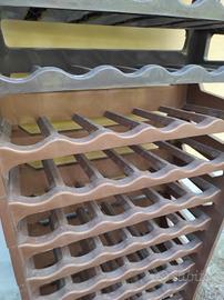 porta bottiglie in plastica 