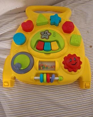 Girello giocattolo, con giochi e musica