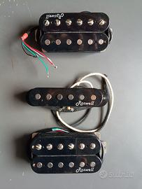 Roswell set Alnico humbucker + single coil per HSH