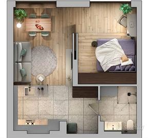 Bilocale 60mq - Brescia città