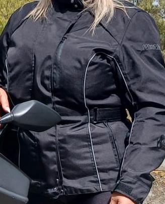 Giubbotto moto da donna