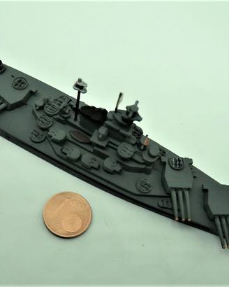 Corrazzata south dakota bb-57 miniatura 1:1250