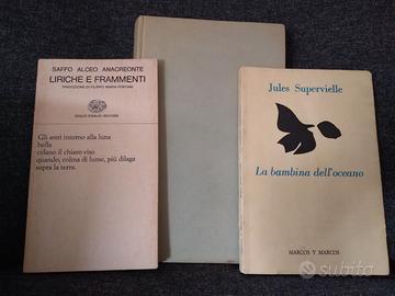 n.3 libri – Yourcenar, Supervielle e 1, vecchie ed