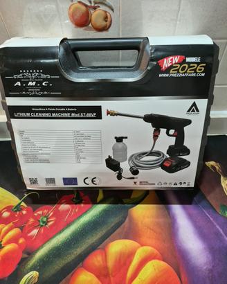 idropulitrice portatile a batteria 