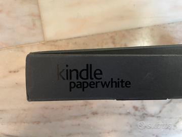 Kindle Paperwhite ebook reader.