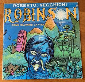 VINILE Disco LP Roberto Vecchioni ROBINSON 1979