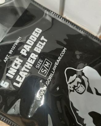 cintura palestra gorilla wear 