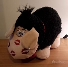 Peluche Pecora con baci e cuori 