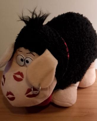 Peluche Pecora con baci e cuori 