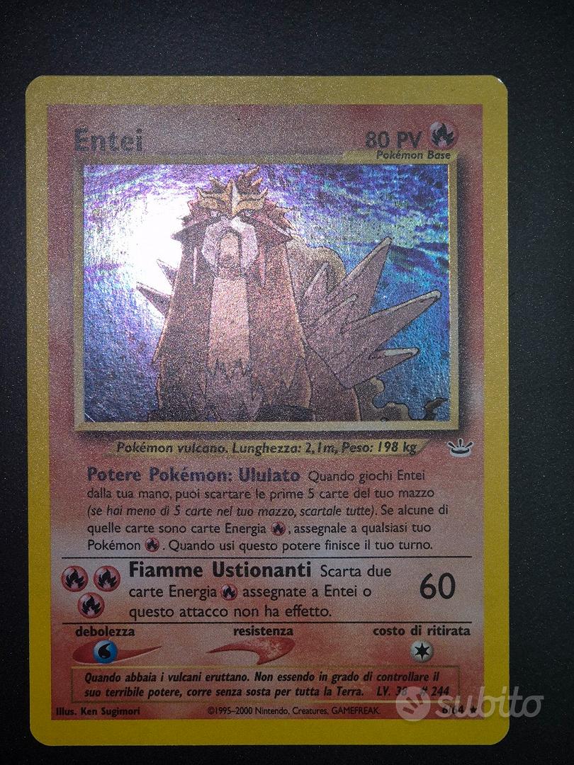 Entei Neo Revelation 6 /64 Holo carte pokemon - Collezionismo In vendita a  Grosseto