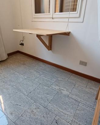 tavolino da muro in legno