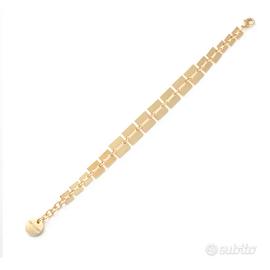 Bracciale Unoaerre maglia quadrata in bronzo 2616