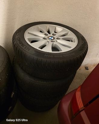 Cerchi bmw serie 1 gomme invernali Kumbo 205 55 R1