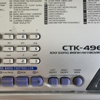 CASIO CTK 496 TASTIERA