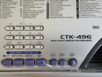 CASIO CTK 496 TASTIERA