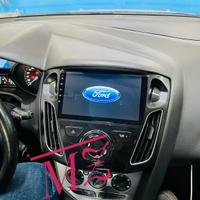Stereo android 11 car tablet carplay x ford focus