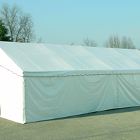 capannone in alluminio mt. 12x6  modello PARIGI