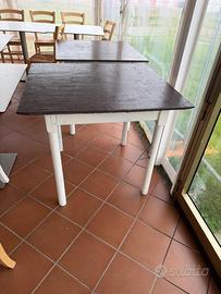 10 tavoli quadrati - 6 tavoli rettangolari