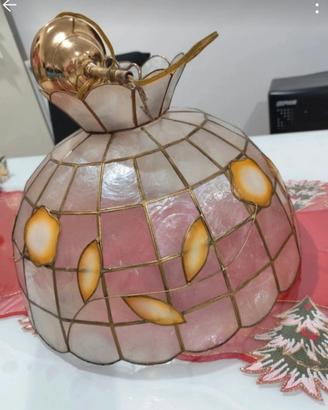 Lampada in stile Tiffany , realizzata in resina 