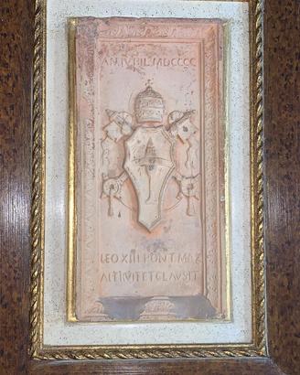Mattone Porta Santa Giubileo 1900 - Papa Leone XII