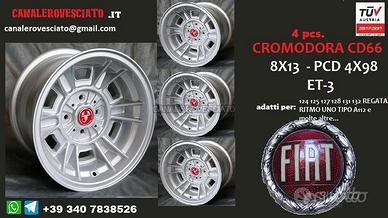 Cerchi cromodora cd66 8x13 4x98 et-3 FIAT