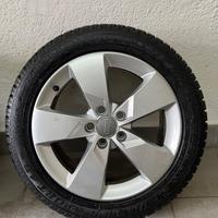 Cerchi in lega e gomme  invernali Audi/VW