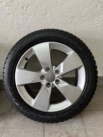 Cerchi in lega e gomme  invernali Audi/VW