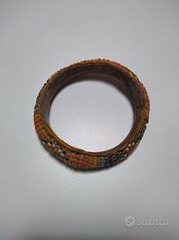 Due antichi bracciali africani Masai