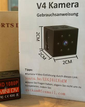 Mini telecamera V4