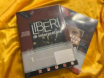 Libri Italiano licei Liberi d’interpretare INTATTI