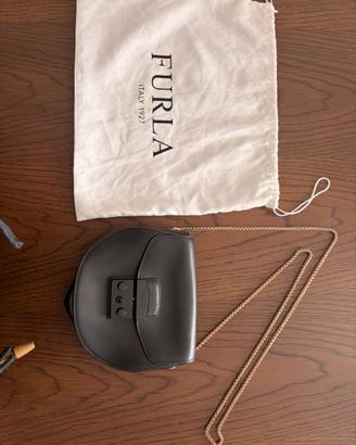 Mini Borsa a Bandoliera Furla Metropolis Nera