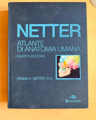 NETTER DI ANATOMIA UMANA QUARTA EDIZIONE